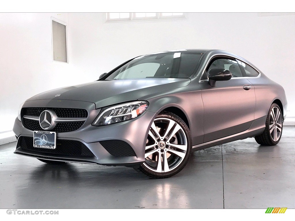 2019 C 300 Coupe - designo Selenite Grey Magno (Matte) / Black photo #12