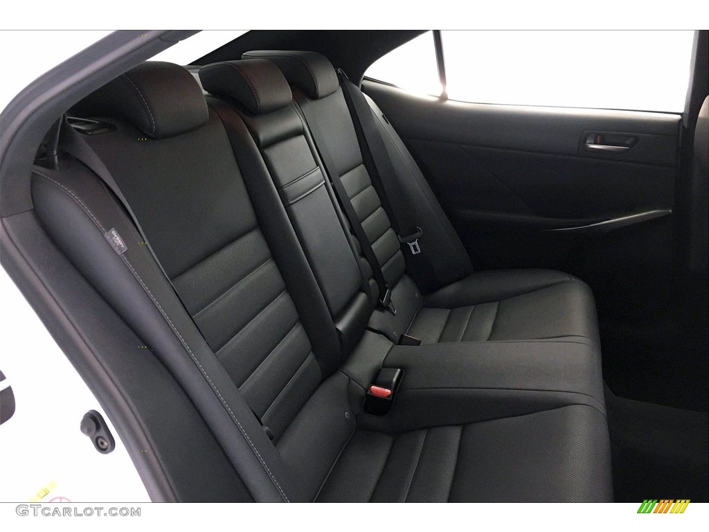 2017 Lexus IS Turbo F Sport Rear Seat Photos