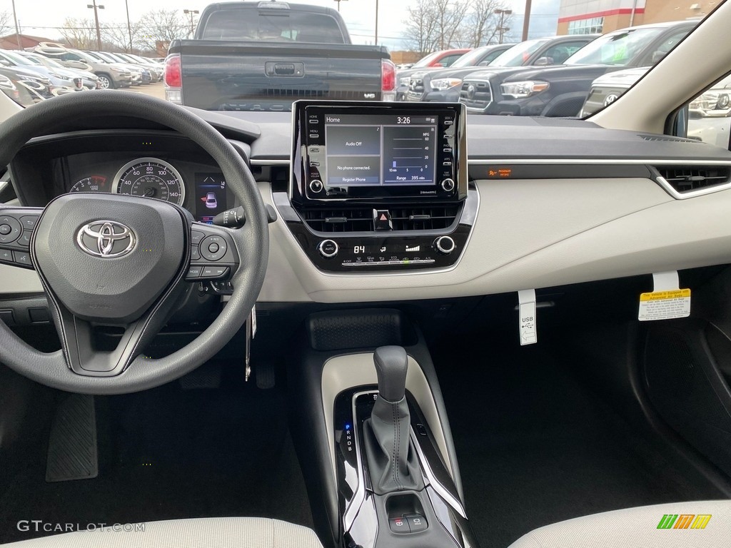 2021 Corolla LE - Celestite Gray Metallic / Light Gray/Moonstone photo #4