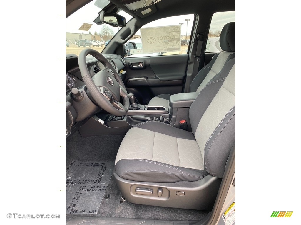2021 Tacoma TRD Sport Double Cab 4x4 - Silver Sky Metallic / TRD Cement/Black photo #2