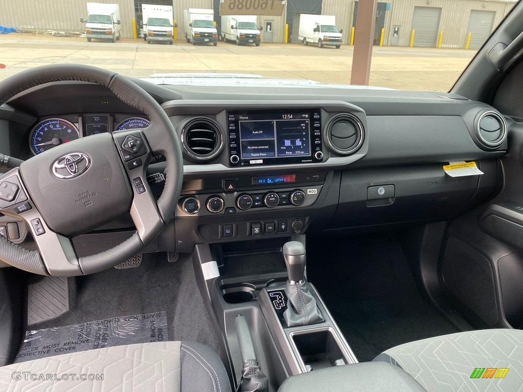 2021 Tacoma TRD Sport Double Cab 4x4 - Silver Sky Metallic / TRD Cement/Black photo #4