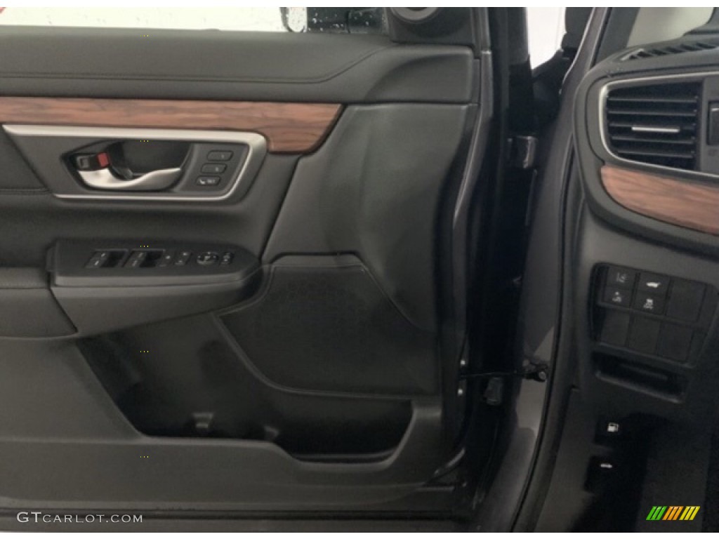 2021 CR-V EX-L AWD - Modern Steel Metallic / Black photo #8