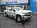 2021 Silver Ice Metallic Chevrolet Silverado 1500 LT Crew Cab 4x4  photo #1