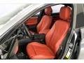 2017 BMW 4 Series Coral Red Interior Prime Interior Photo