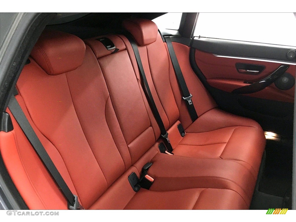 Coral Red Interior 2017 BMW 4 Series 440i Gran Coupe Photo #140334330
