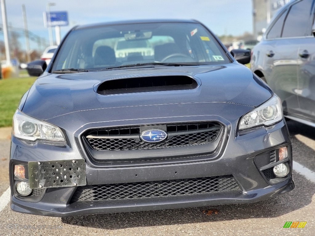 2017 WRX Premium - Dark Gray Metallic / Carbon Black photo #2