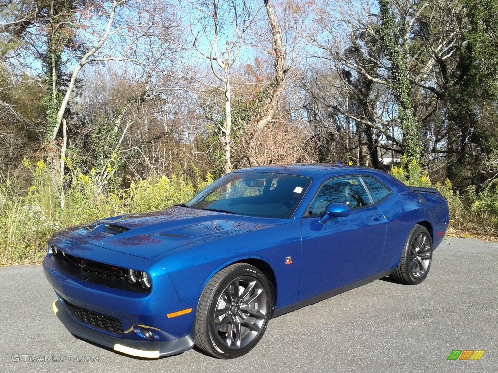 2020 Challenger R/T Scat Pack - IndiGo Blue / Black photo #2