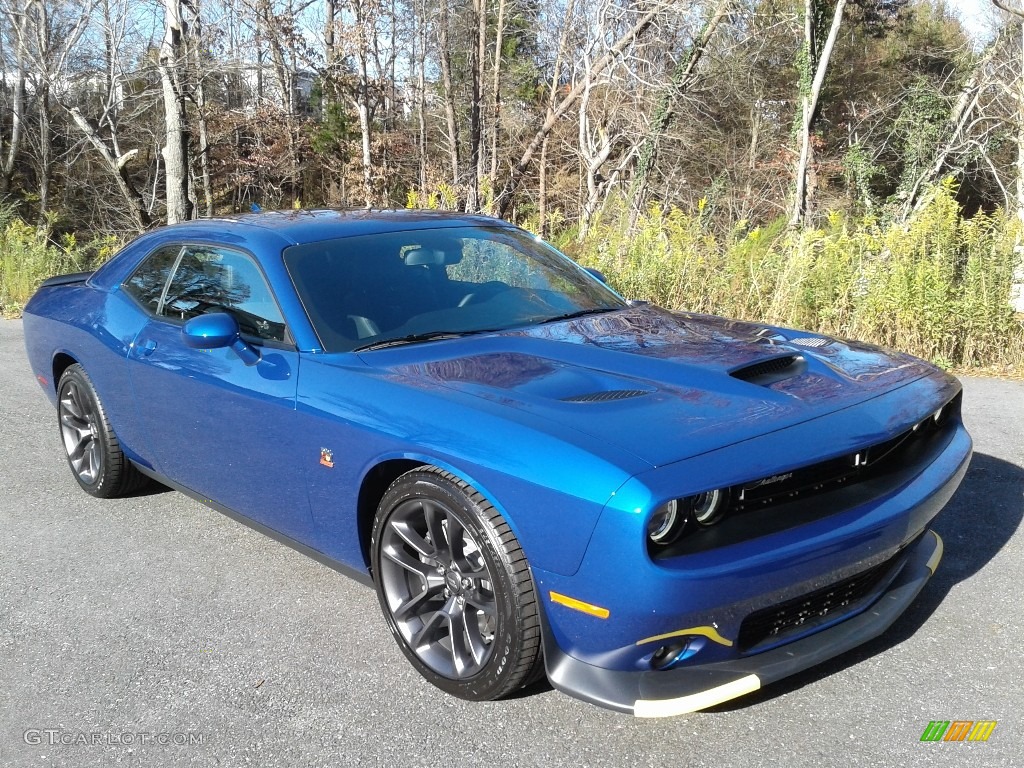 2020 Challenger R/T Scat Pack - IndiGo Blue / Black photo #4
