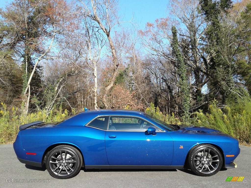 2020 Challenger R/T Scat Pack - IndiGo Blue / Black photo #5