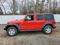 2021 Firecracker Red Jeep Wrangler Unlimited Sport 4x4  photo #3