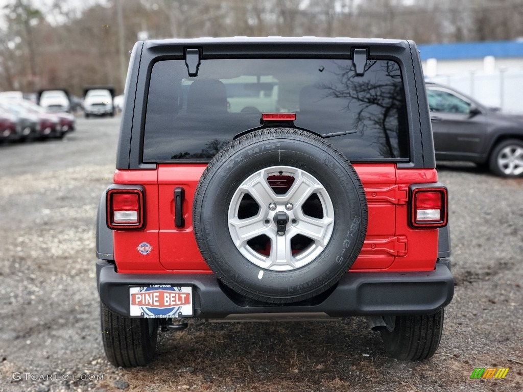 2021 Wrangler Unlimited Sport 4x4 - Firecracker Red / Black photo #5