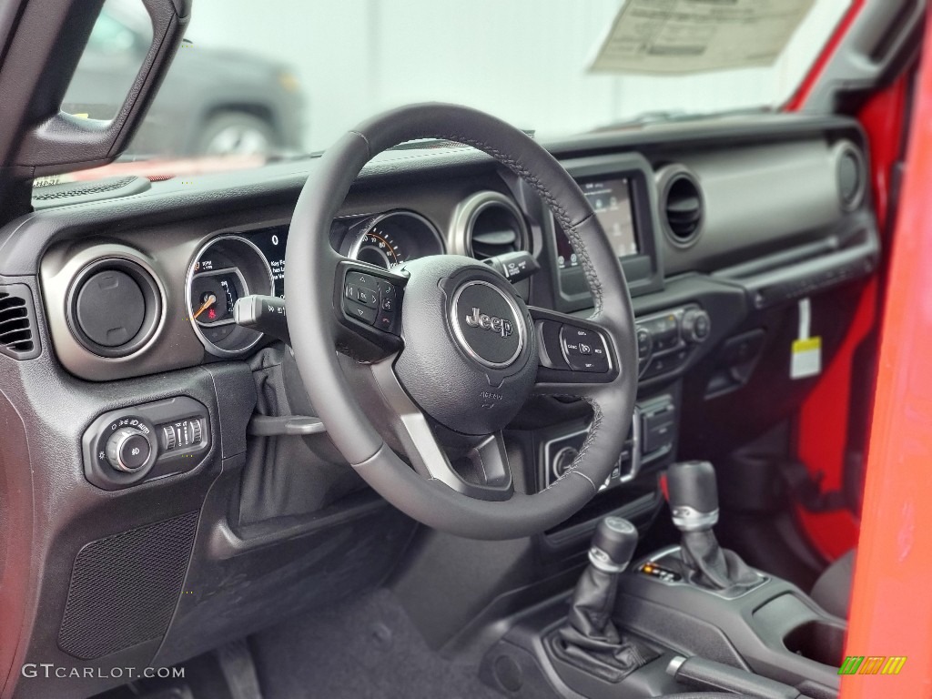 2021 Wrangler Unlimited Sport 4x4 - Firecracker Red / Black photo #7