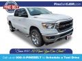 2021 Bright White Ram 1500 Big Horn Crew Cab 4x4  photo #1