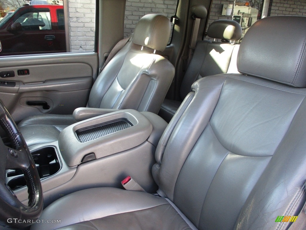 2004 Silverado 3500HD LT Extended Cab 4x4 Dually - Victory Red / Medium Gray photo #7