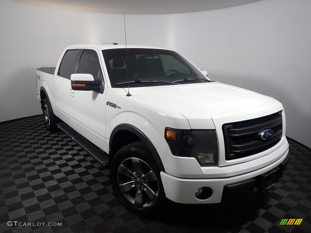 2013 F150 FX4 SuperCrew 4x4 - Oxford White / Black photo #3