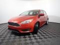 2018 Hot Pepper Red Ford Focus SE Hatch  photo #2