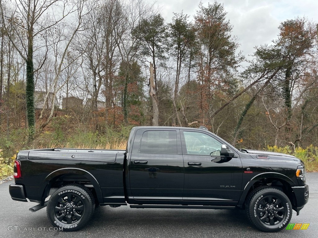 Diamond Black Crystal Pearl 2020 Ram 2500 Limited Crew Cab 4x4 Exterior Photo #140338728