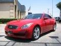 2008 Vibrant Red Infiniti G 37 Coupe  photo #3