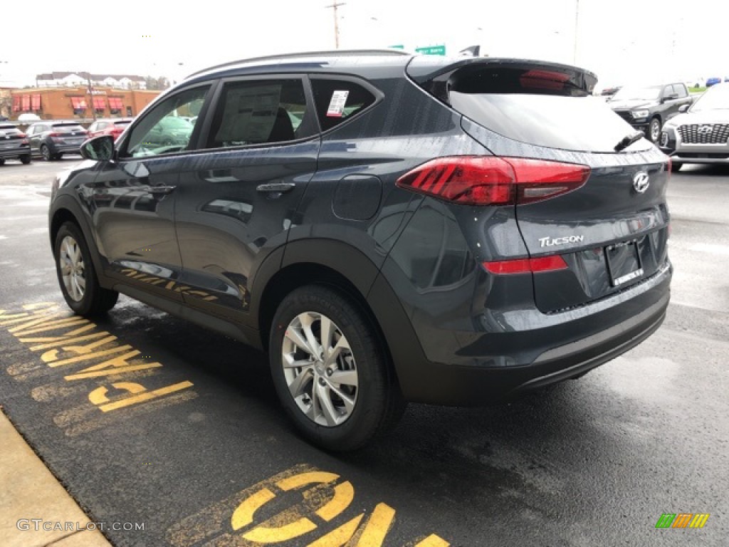 2021 Tucson Value AWD - Dusk Blue / Beige photo #3