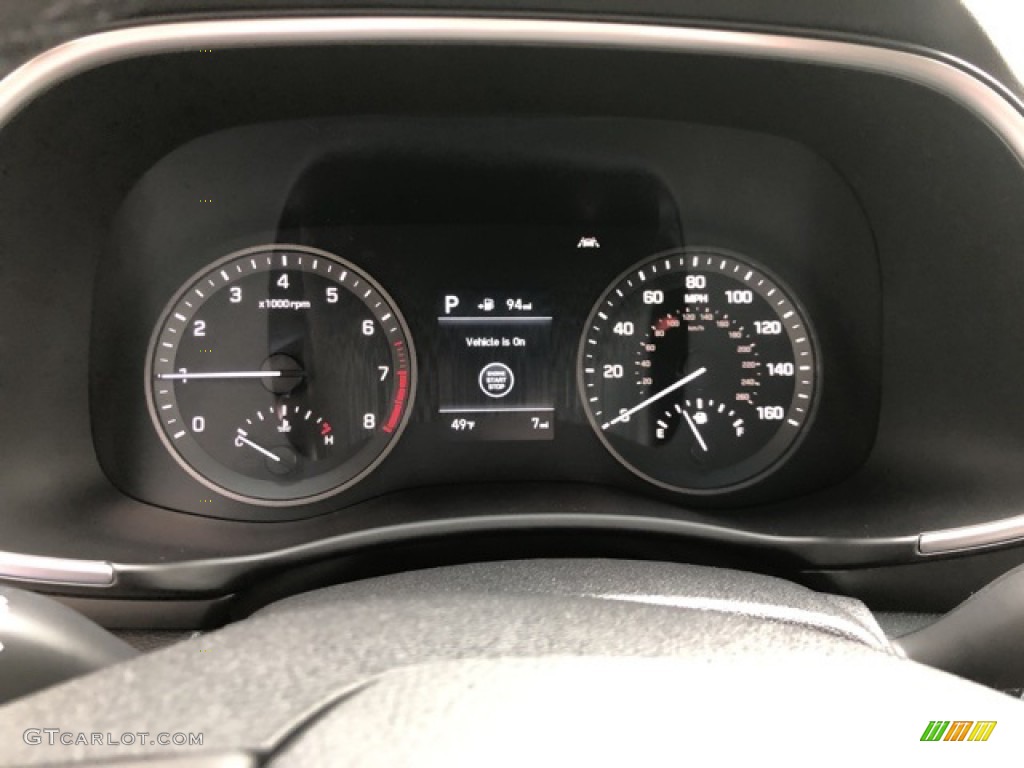 2021 Hyundai Tucson Limited AWD Gauges Photo #140339844