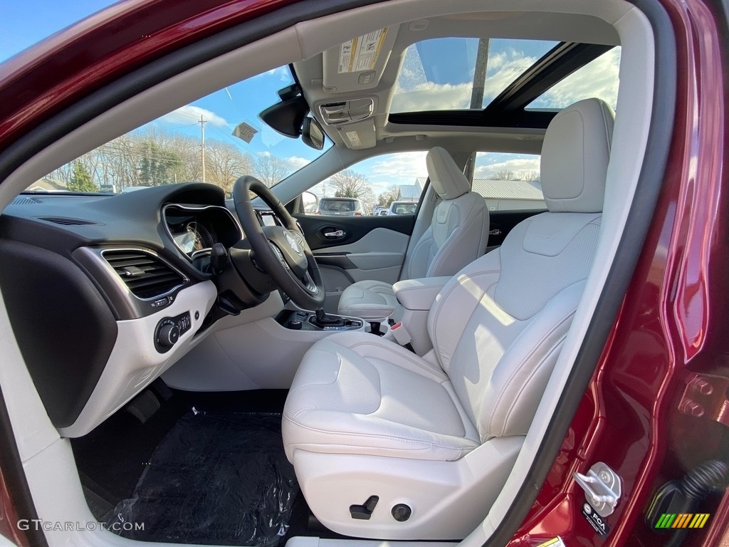 Light Frost Beige/Black Interior 2021 Jeep Cherokee Limited 4x4 Photo #140341924
