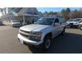 2012 Sheer Silver Metallic Chevrolet Colorado Work Truck Extended Cab 4x4  photo #3