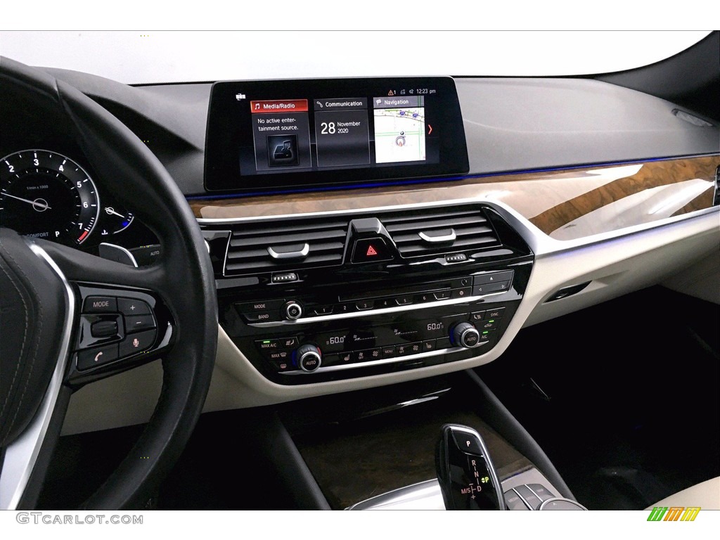 2017 5 Series 540i Sedan - Jet Black / Ivory White photo #5