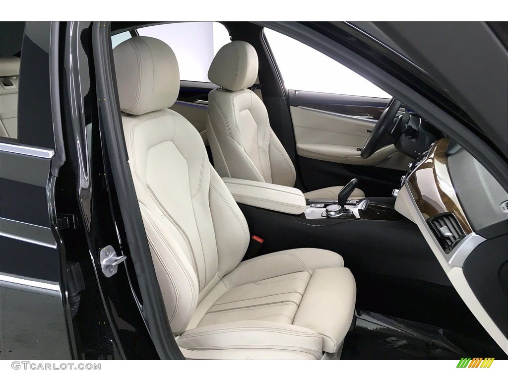 2017 5 Series 540i Sedan - Jet Black / Ivory White photo #6