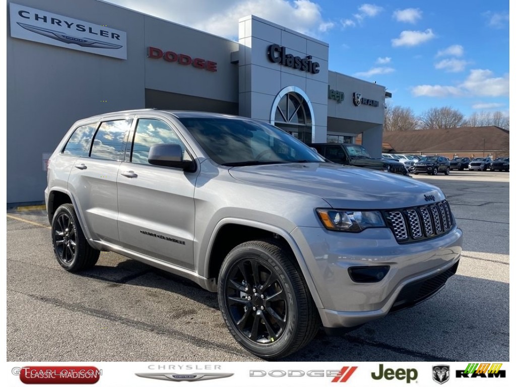 2021 Grand Cherokee Laredo 4x4 - Billet Silver Metallic / Black photo #1