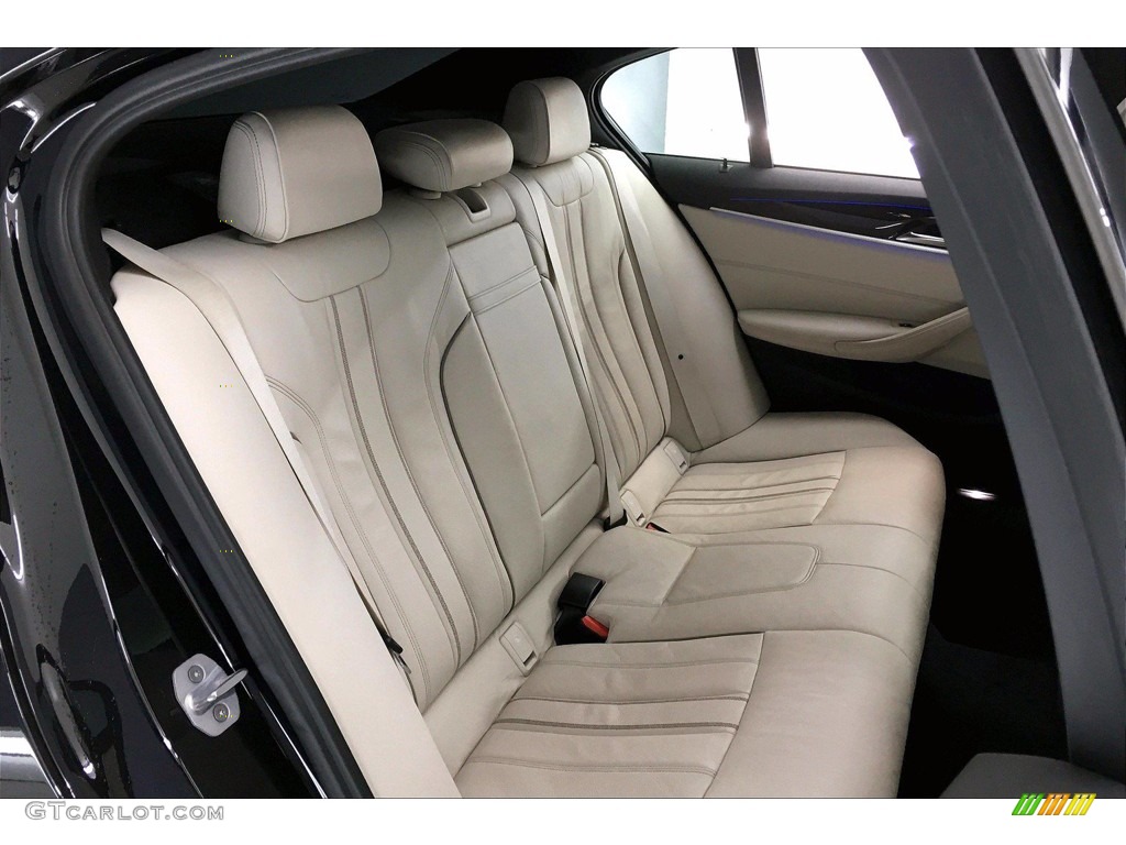 2017 5 Series 540i Sedan - Jet Black / Ivory White photo #29