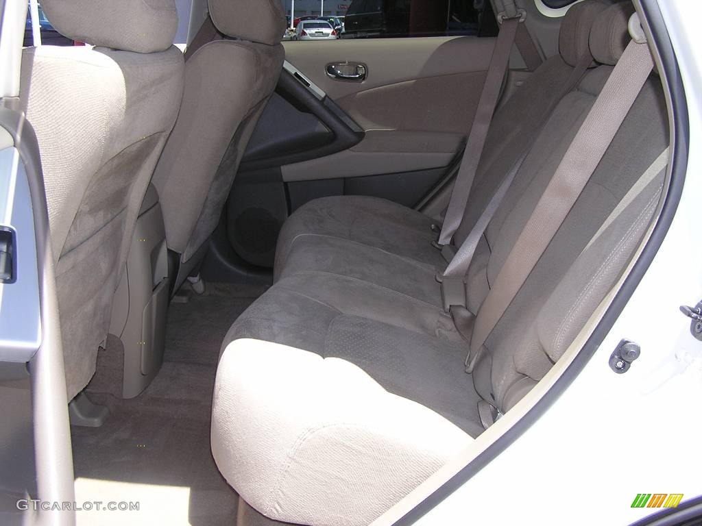 2009 Murano S AWD - Glacier Pearl / Beige photo #8