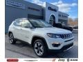 2021 Pearl White Tri–Coat Jeep Compass Limited 4x4 #140341852