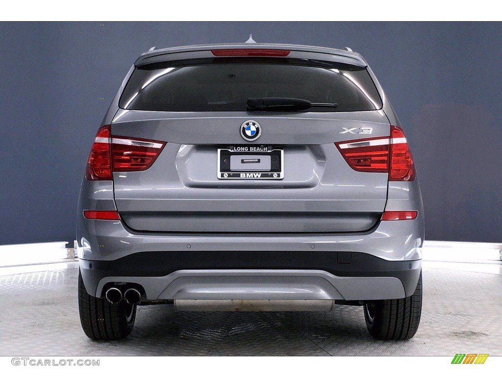 2017 X3 xDrive28i - Space Gray Metallic / Black photo #3