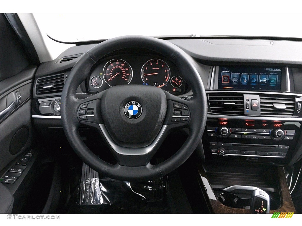 2017 X3 xDrive28i - Space Gray Metallic / Black photo #4