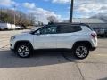 2021 Pearl White Tri–Coat Jeep Compass Limited 4x4  photo #8