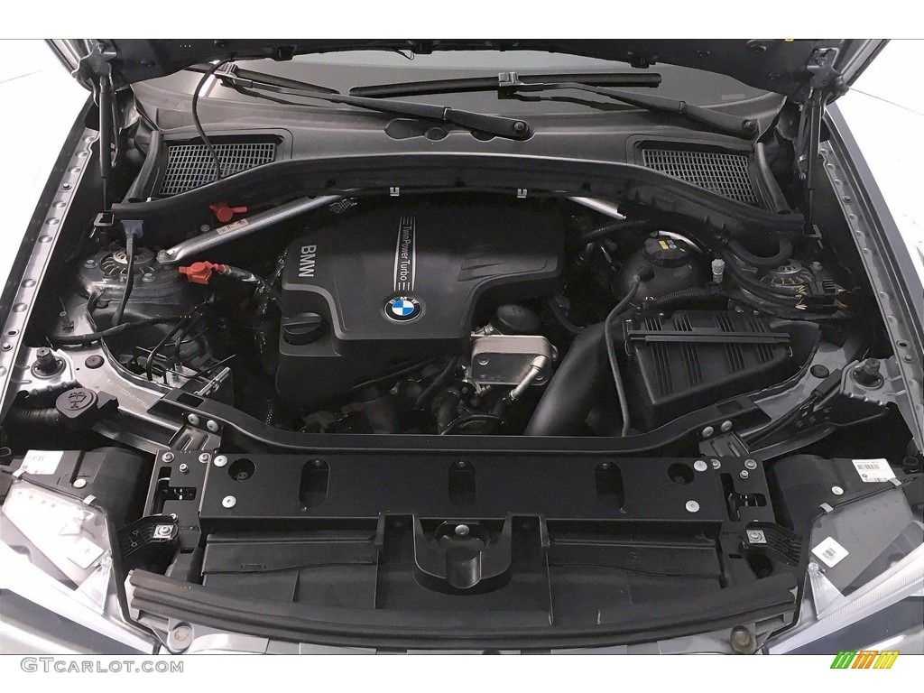 2017 X3 xDrive28i - Space Gray Metallic / Black photo #9
