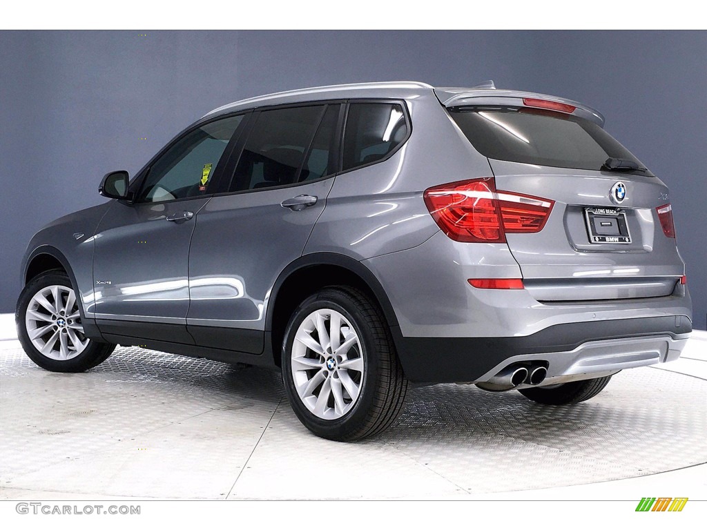 2017 X3 xDrive28i - Space Gray Metallic / Black photo #10
