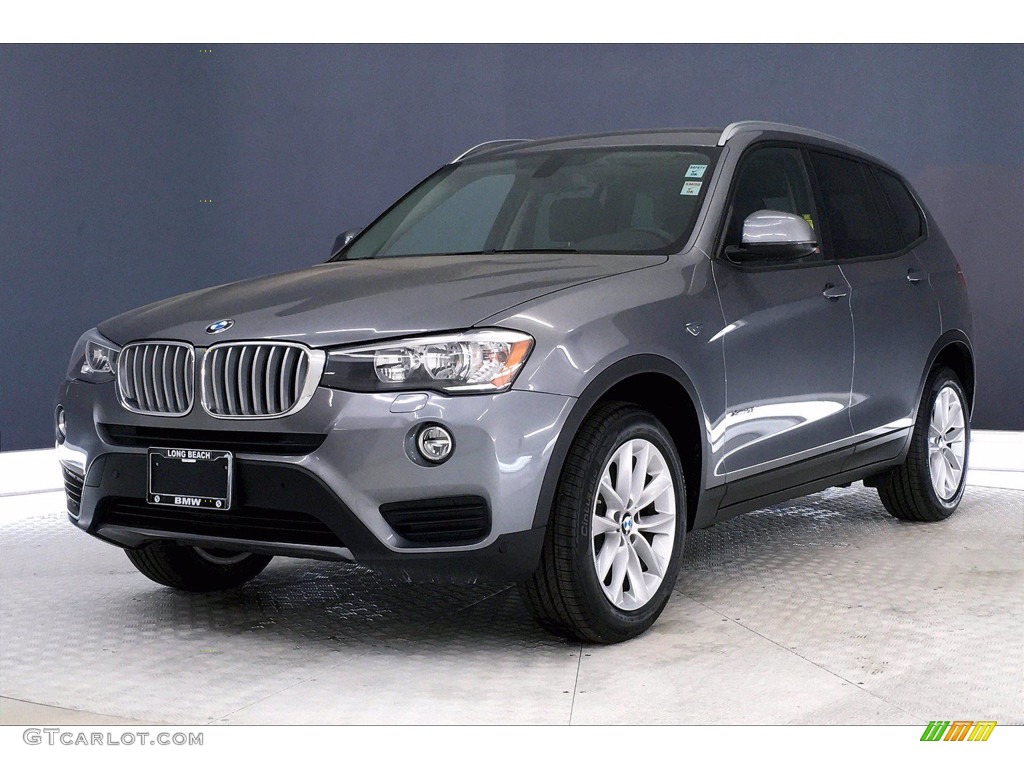 2017 X3 xDrive28i - Space Gray Metallic / Black photo #12