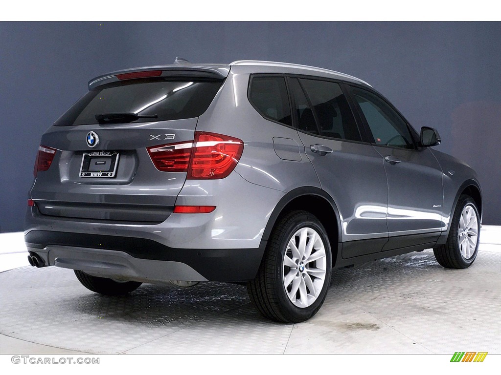 2017 X3 xDrive28i - Space Gray Metallic / Black photo #13