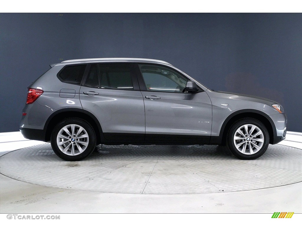 2017 X3 xDrive28i - Space Gray Metallic / Black photo #14