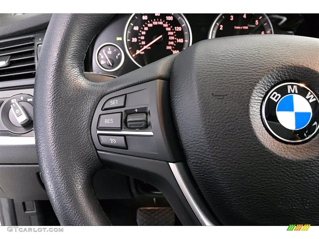 2017 X3 xDrive28i - Space Gray Metallic / Black photo #18