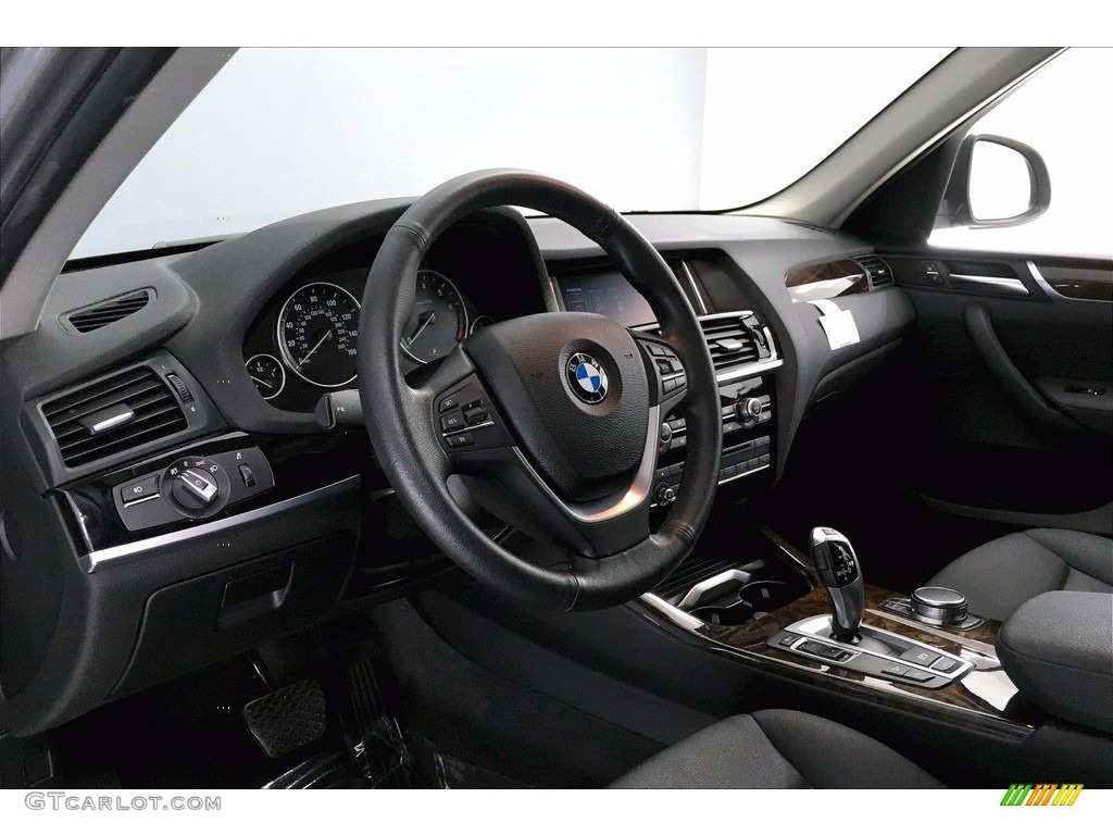 2017 X3 xDrive28i - Space Gray Metallic / Black photo #21
