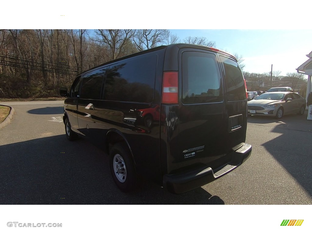 2012 Express 2500 Cargo Van - Dark Blue Metallic / Medium Pewter photo #5