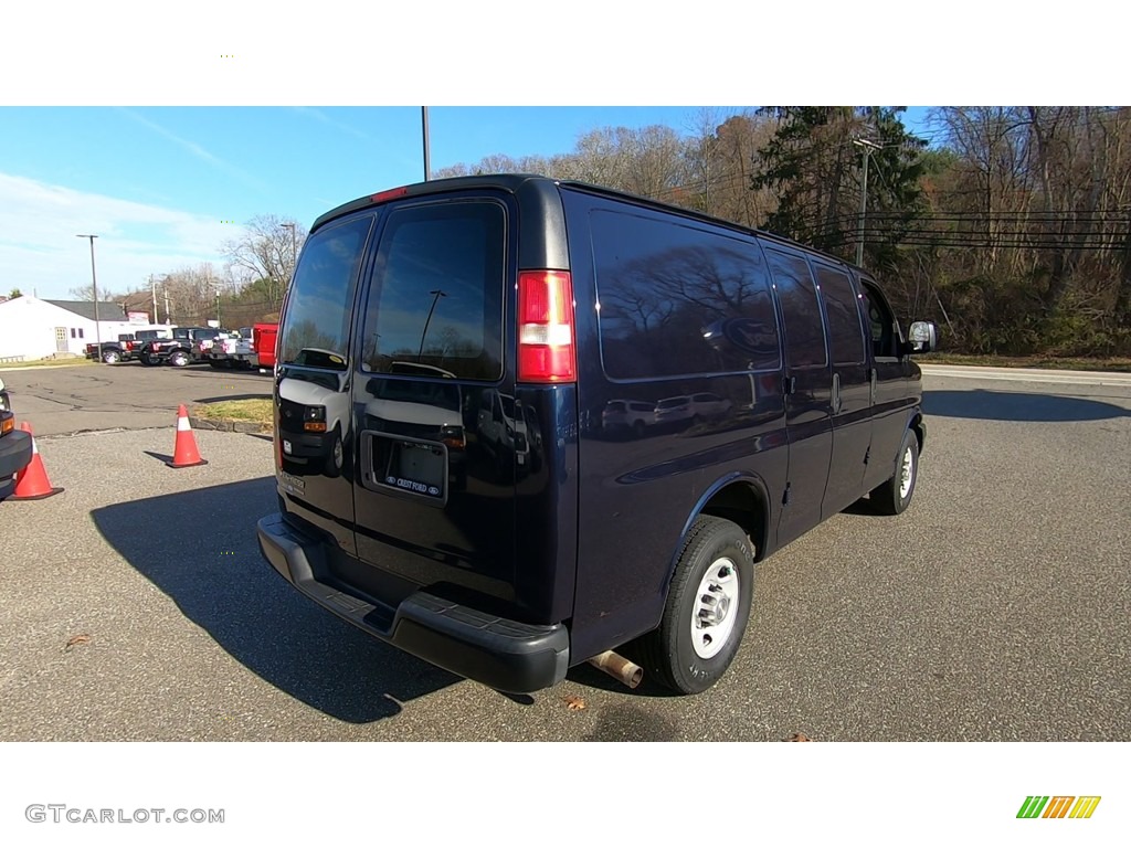 2012 Express 2500 Cargo Van - Dark Blue Metallic / Medium Pewter photo #7