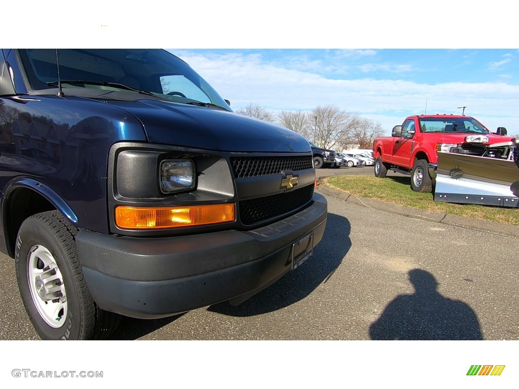 2012 Express 2500 Cargo Van - Dark Blue Metallic / Medium Pewter photo #23