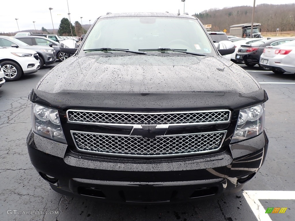 2011 Avalanche LTZ 4x4 - Black / Dark Cashmere/Light Cashmere photo #3
