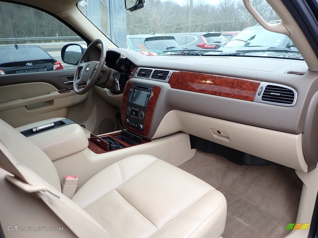 2011 Avalanche LTZ 4x4 - Black / Dark Cashmere/Light Cashmere photo #6