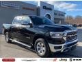 2021 Diamond Black Crystal Pearl Ram 1500 Laramie Crew Cab 4x4  photo #1