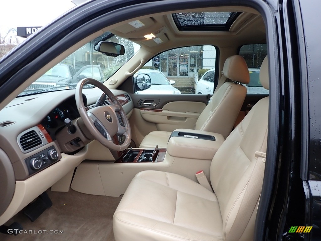 2011 Avalanche LTZ 4x4 - Black / Dark Cashmere/Light Cashmere photo #16