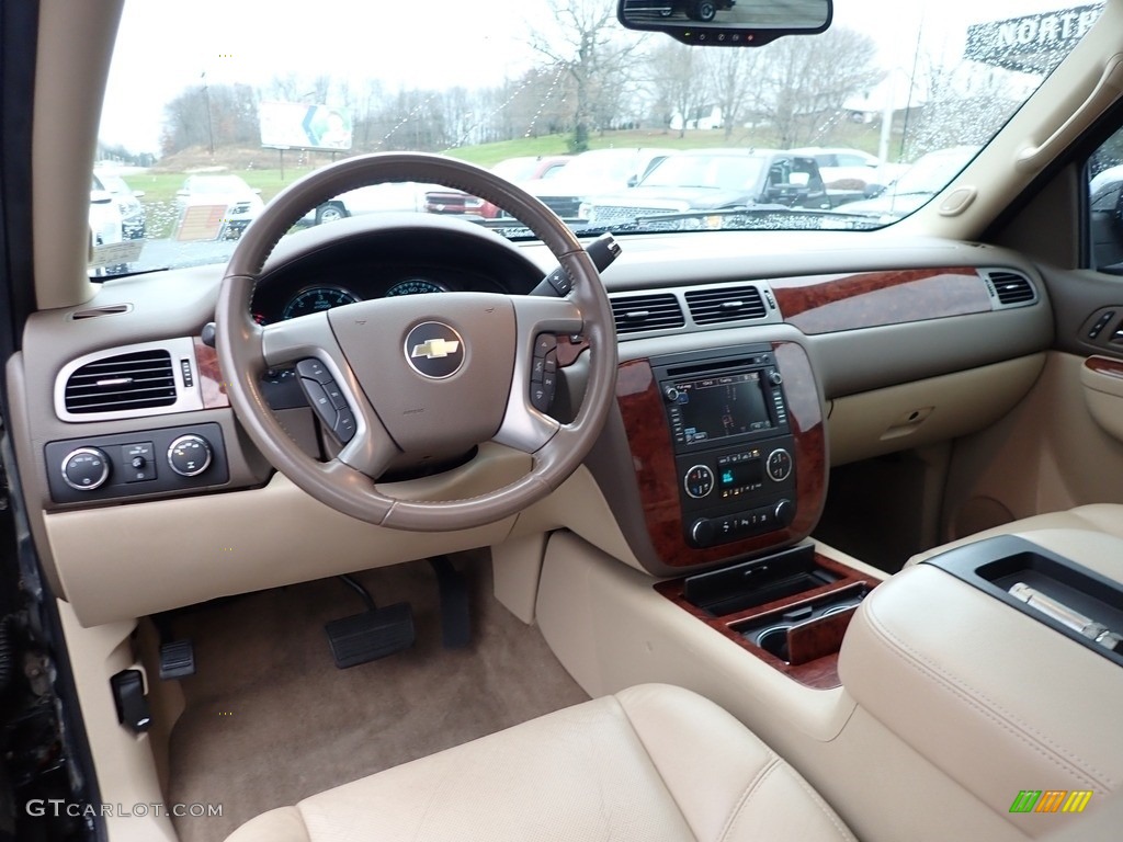 2011 Avalanche LTZ 4x4 - Black / Dark Cashmere/Light Cashmere photo #18